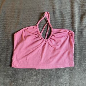 Pink Crop top